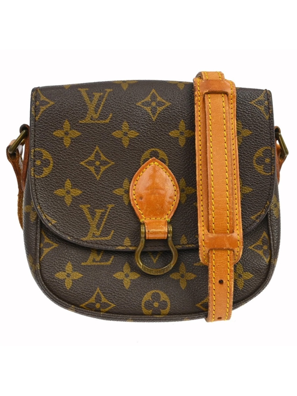 Louis Vuitton Saint Cloud PM Shoulder Bag Monogram M51244 882VI